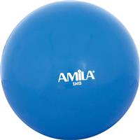 Amila Μπάλα Ενδυνάμωσης Χεριού 11cm, 1kg σε Μπλε Χρώμα 84701