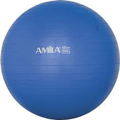 Amila Μπάλα Pilates 45cm 0.75kg Μπλε