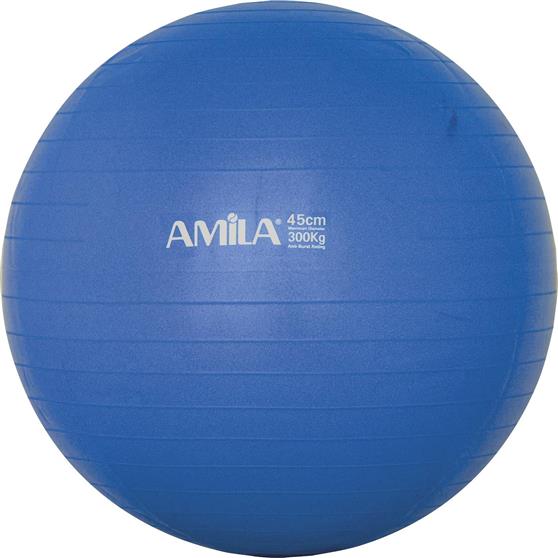 Amila Μπάλα Pilates 45cm 0.75kg Μπλε