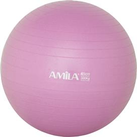 Amila Μπάλα Pilates 45cm 0.75kg Ροζ