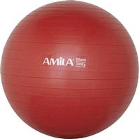 Amila Μπάλα Pilates 55cm 1kg Κόκκινη
