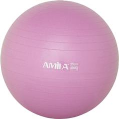 Amila Μπάλα Pilates 55cm 1kg Ροζ