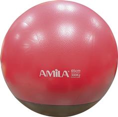 Amila Μπάλα Pilates 65cm 1.100kg Κόκκινη