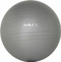 Amila Μπάλα Pilates 75cm 1.7kg Γκρι