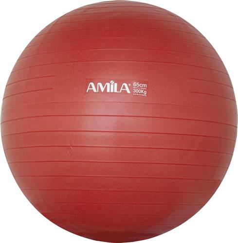 Amila Μπάλα Pilates Κόκκινη 65cm 1.35kg