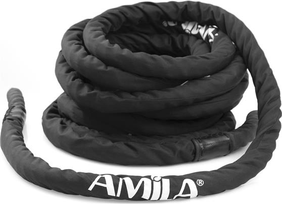 Amila Battle Rope Kevlar Handle με Μήκος 12m 95112