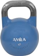 Amila Competition Series Kettlebell Βινυλίου 12kg Μπλε 84582