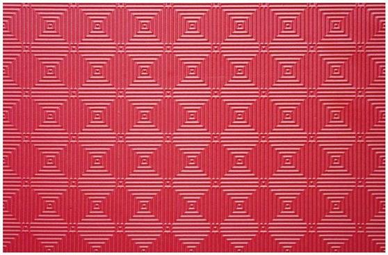 Amila Δάπεδο Προστασίας EVA Διαμάντι Διπλής Όψεως Κόκκινο-Μπλε 100x100x2.5cm 36640