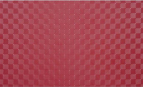 Amila Δάπεδο Προστασίας EVA Διαμάντι Διπλής Όψεως Κόκκινο-Μαύρο 100x100x2.5cm