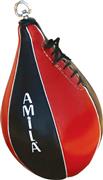 Amila Δερμάτινος Σάκος Ταχύτητας με Ύψος 31cm Κόκκινος 43885