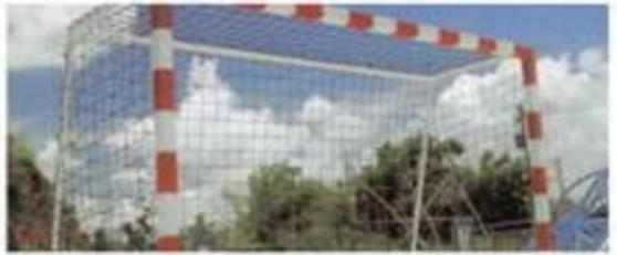 Amila Δίχτυ Εστίας Ποδοσφαίρου Στριφτό 300x100x200cm