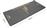 Amila Enormous Στρώμα Γυμναστικής Yoga-Pilates Μαύρο 180x80x0.1cm