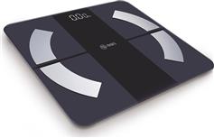 Amila Fit Body 2 Smart Ζυγαριά με Λιπομετρητή & Bluetooth σε Μαύρο χρώμα 95360