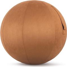 Amila Κάλυμμα Μπάλα Γυμναστικής 75cm Gymball Sueded Καφέ 96792