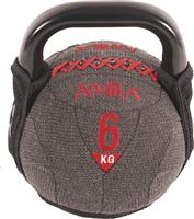 Amila Kettlebell από PVC 6kg Γκρι 90613