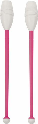 Amila Κορίνες Μαλακές 41cm Ροζ/άσπρες