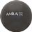 Amila Mini Μπάλα Pilates Μαύρη 25cm 0.18kg Bulkl