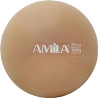 Amila Mini Μπάλα Pilates Χρυσή 25cm 0.18kg