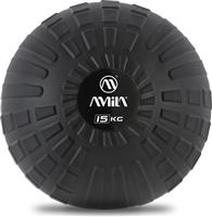 Amila Plexus Μπάλα Slam 15kg σε Μαύρο Χρώμα 90816