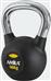 Amila Rubber Cover Kettlebell από Λάστιχο 16kg Μαύρο 44498