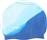 Amila Σκουφάκι Κολύμβησης Ενηλίκων από Σιλικόνη Πολύχρωμο Μπλε