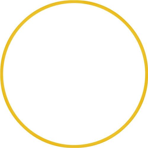 Amila Στεφάνι Ρυθμικής με Διάμετρο 60cm Κίτρινο 120gr