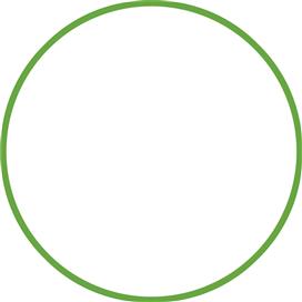 Amila Στεφάνι Ρυθμικής με Διάμετρο 60cm Πράσινο