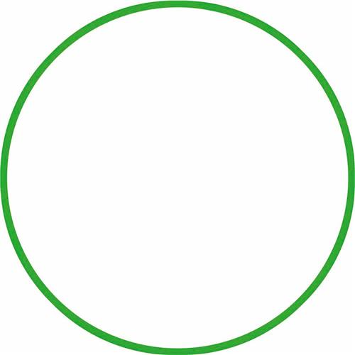 Amila Στεφάνι Ρυθμικής με Διάμετρο 76cm Πράσινο