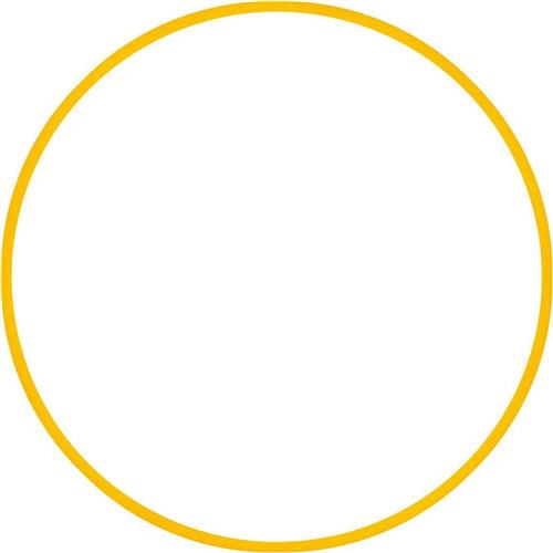 Amila Στεφάνι Ρυθμικής με Διάμετρο 80cm Κίτρινο