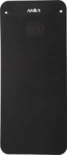 Amila Στρώμα Γυμναστικής EVA Μαύρο 100x60x1.5cm
