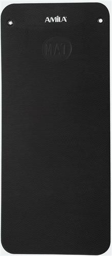 Amila Στρώμα Γυμναστικής EVA Μαύρο 139x60x1.5cm