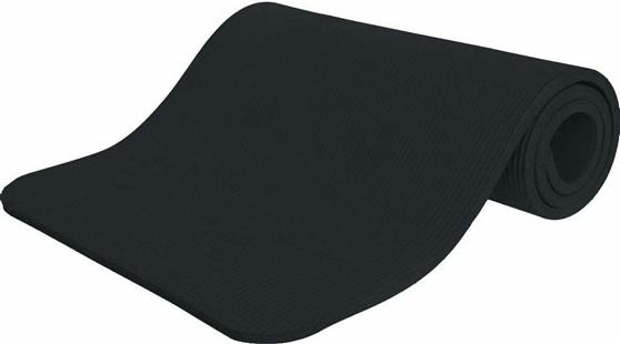 Amila Στρώμα Γυμναστικής NBR Μαύρο 142x60x1cm