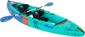 Aquatone Blast Recreational Πλαστικό Kayak Θαλάσσης 2 Ατόμων Πράσινο