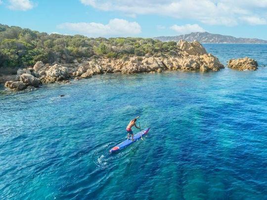 Aquatone Ocean Φουσκωτή Σανίδα SUP με Μήκος 4.26m Μπλε
