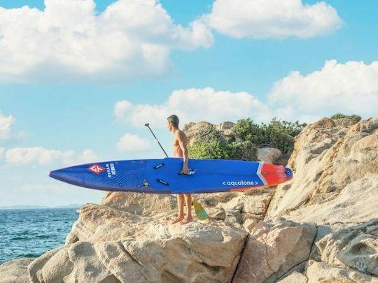 Aquatone Ocean Φουσκωτή Σανίδα SUP με Μήκος 4.26m Μπλε