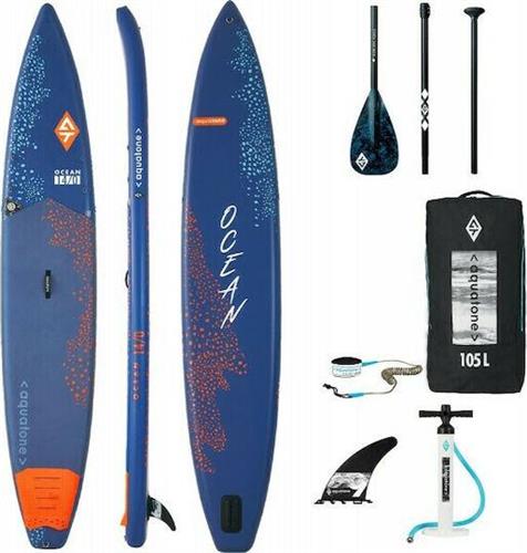 Aquatone Ocean Φουσκωτή Σανίδα SUP με Μήκος 4.26m Μπλε
