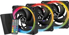 Arctic BioniX P120 A-RGB Case Fan με Σύνδεση 4-Pin PWM 3τμχ 2.35.64.00.063