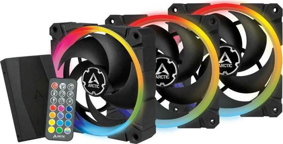 Arctic BioniX P120 A-RGB Case Fan με Σύνδεση 4-Pin PWM 3τμχ 2.35.64.00.063