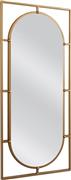 ArteLibre Annael Καθρέπτης Τοίχου με Χρυσό Μεταλλικό Πλαίσιο 90x40cm