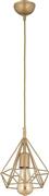ArteLibre Bie Μοντέρνο Κρεμαστό Φωτιστικό Μονόφωτο Πλέγμα με Ντουί E27 Χρυσό 14780050