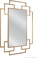 ArteLibre Bofur Καθρέπτης Τοίχου με Χρυσό Μεταλλικό Πλαίσιο 60x90cm