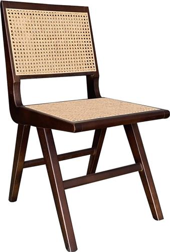 ArteLibre Coeus Καρέκλα Εξωτερικού Χώρου Wenge-Φυσικό 44x41x86cm 15320021