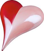 ArteLibre Διακοσμητική Καρδιά από Κεραμικό Υλικό 4x12x15.5cm 05160236