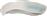 ArteLibre Διακοσμητικό Μπωλ Κεραμικό Λευκό 32x24x11cm 05160139