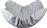ArteLibre Διακοσμητικό Μπωλ Μεταλλικό Λευκό 14cm 05160753