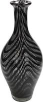 ArteLibre Διακοσμητικό Βάζο Γυάλινο Μαύρο 14x14x32.5cm 05150087