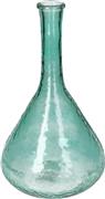 ArteLibre Διακοσμητικό Βάζο Γυάλινο Πετρόλ 17.8x17.8x30.5cm 05154147