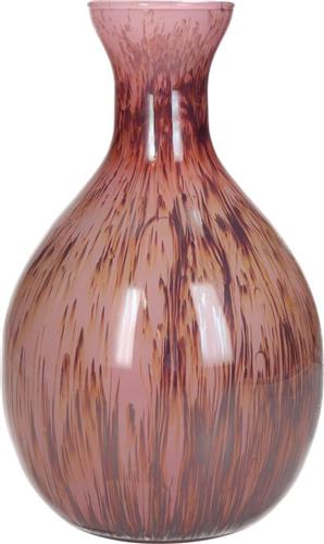 ArteLibre Διακοσμητικό Βάζο Γυάλινο Ροζ 16x16x25cm 05154935