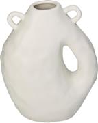 ArteLibre Διακοσμητικό Βάζο Πορσελάνης Λευκό 15.5x8.1x20cm 05150108