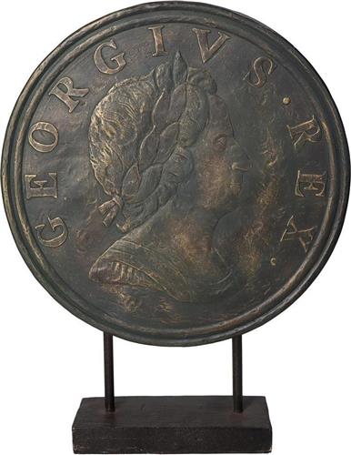 ArteLibre Διακοσμητικό Χώρου Ρωμαϊκό Νόμισμα Πολυρητίνης 28x7x36cm 05151508